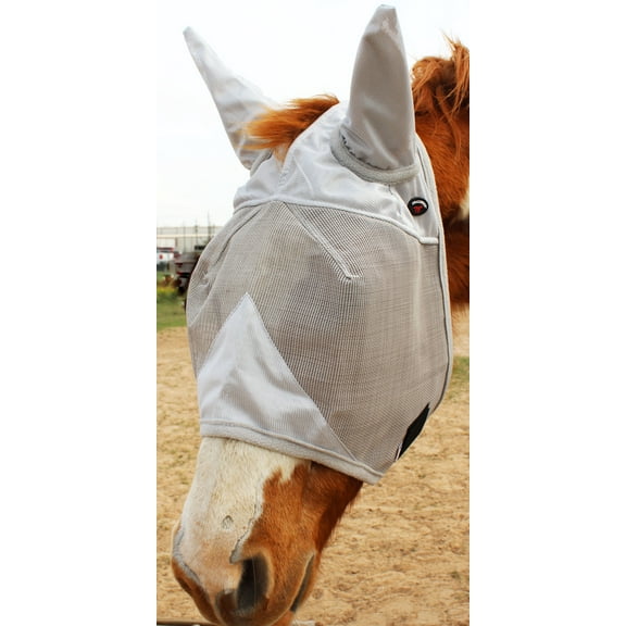 Equine Horse FlyMask Scrim Summer Spring Airflow Mesh Clear Visibility 73283