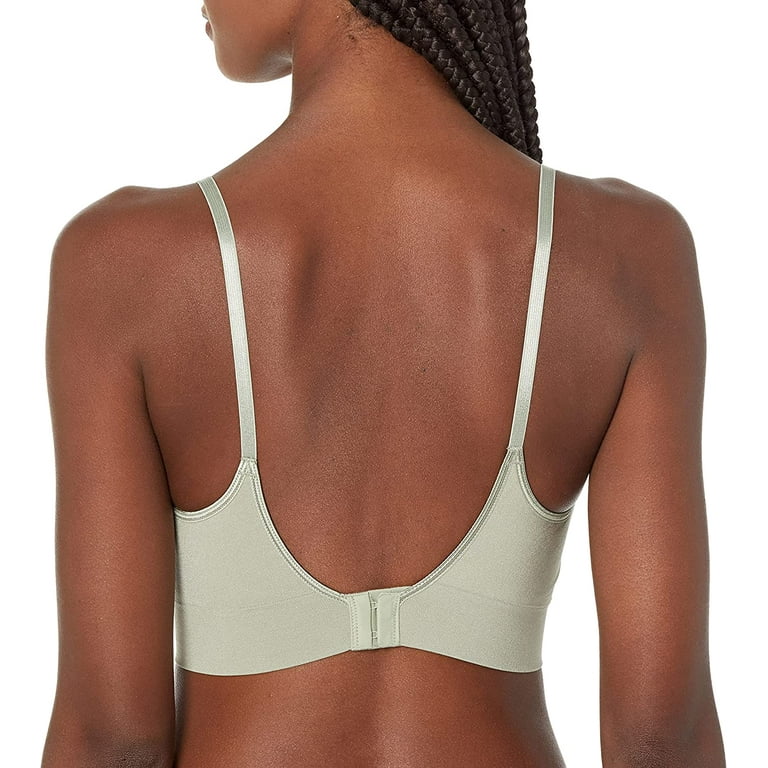 Warner's Women's Easy Does It Dig-Free Band with Seamless Stretch Wireless  Lightly Lined Convertible Comfort Bra Rm0911a 