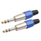 thumbnail image 1 of Conector Audio Estéreo 2 Uds 6 35mm para Cable Micrófono DIY, 1 of 9