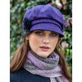 thumbnail image 2 of Mucros Weavers Irish Women's 100% Wool Tweed Newsboy Hat Made in Ireland, 2 of 8