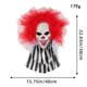 thumbnail image 5 of Halloween Wreath Front Door Scary Clown Wreaths With Red Hair Empty Eyes, 5 of 5
