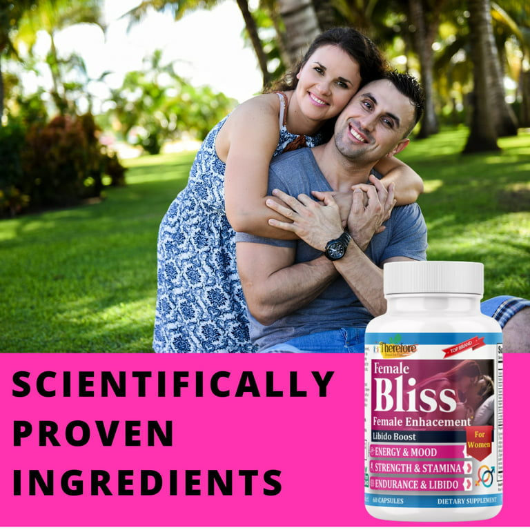 Female Bliss Enhancement Pills, Natural Mood & Energy Booster for Women  with Horny Goat Weed, Ginseng, Maca Root, Women Health Supplement for  Support