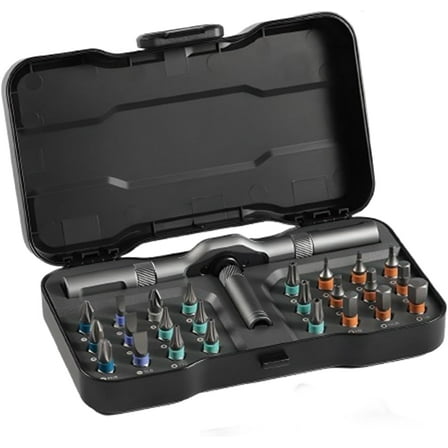 24 in 1 Magnetic Ratchet Screwdriver Set,24 in 1 Dly Screwdriver Set Magnetic Compact And Portable Ratchet Screwdriver