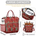 thumbnail image 5 of Red Christmas Tree Pattern Womens Lunch Box for Work,Insulated Large Lunch Bag for Tween and Teen,Loncheras Para Mujer,Leakproof Adult Lunch Bag for Work,Beach,Travel,Picnic,Camping, 5 of 7