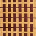thumbnail image 1 of Ahgly Company Indoor Square Abstract Brown Modern Area Rugs, 5' Square, 1 of 4
