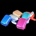 thumbnail image 4 of Mini Home Finishing Package Gadget Organizer Luggage Wallet Data Cable Storage Bag Storage Box Phone Charger Headset Zipper Bag GOLD, 4 of 8