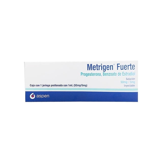 Metrigen fuerte solución inyectable 1 ml
