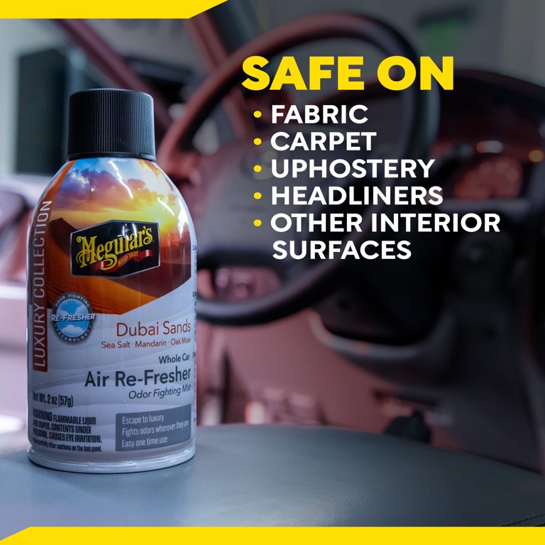 Meguiar's Whole Car Air Re-Fresher, Dubai Sands, 2 oz photo 8