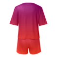 thumbnail image 5 of LUOGENLI Girl Summer Outfits Size 14-16 Plus Summer Girls Summer T Shirt and Shorts Set with Side Pockets Shorts Set Girls Music Lover Shirt and Shirts Set 4th of July Outfits Girls 5T 9-10 Years, 5 of 6