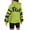 Green, variant on kamemir Womens Hoodies Womens Cropped Hoodies Neck Sweatshirts Fall Lined Pullover with Thumb Hole 2024 Winter Clothes(Red,XL)