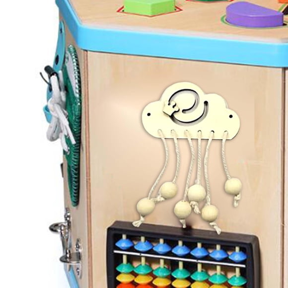 Busy Board Toy DIY Accesorio Desarrollo Juguetes Educación temprana Puzzle Sensory Board Piezas para guardería Actividades de aprendizaje CUTICAT tablero ocupado