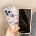 thumbnail image 3 of Love Heart Graffiti Cute Silicone Case for Women Girls Compatible with iPhone Case (Purple,iPhone 14), 3 of 9