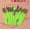 Mellow Yellow, variant on Fluorescent Neon Cosmetic Makeup Brush Set
