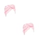 thumbnail image 1 of Turbante africano Minnieouse de 1 pieza preatado de alta elasticidad ajustable para mujer Rosado 2Conjunto, 1 of 6