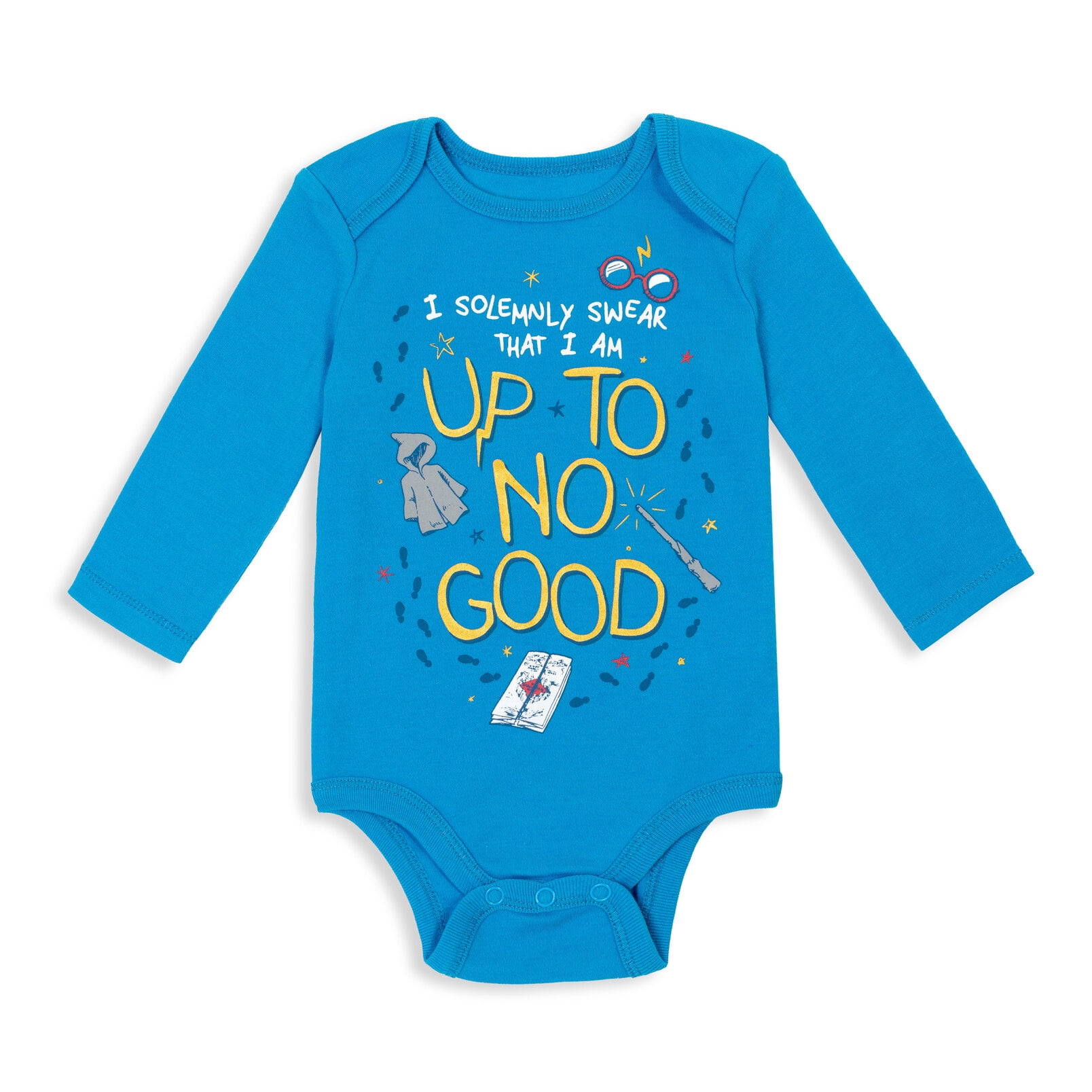 Harry Potter Newborn Baby Boys 5 Pack Bodysuits Newborn to Infant