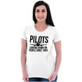 thumbnail image 4 of Looking Down On People 1903 Pilot Womens Slim Fit Graphic Tee Brisco Brands M, 4 of 5