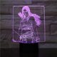 thumbnail image 2 of Night Light 3D LED Illusion Lamp Hungers Games con colores, 2 of 2