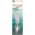 thumbnail image 5 of Hurricane Saltwater Kast-a-Way, Bucktail Chrome, Fishing Spoons, 5 of 6