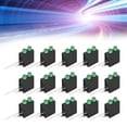 thumbnail image 4 of Lámpara De Diodo LED, Soporte De Luz Profesional De Alta Resistencia Al Fuego De 100 Piezas De 3 Mm Para Luces LED De 3 Mm ANGGREK Luz verde, 4 of 8