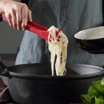 thumbnail image 4 of TidBay Food Clip High Temperature Resistant Non-Stick Pan Adjustable Opening Long Handle Comfortable Grip Food Tong Kitchen Utensil, 4 of 8