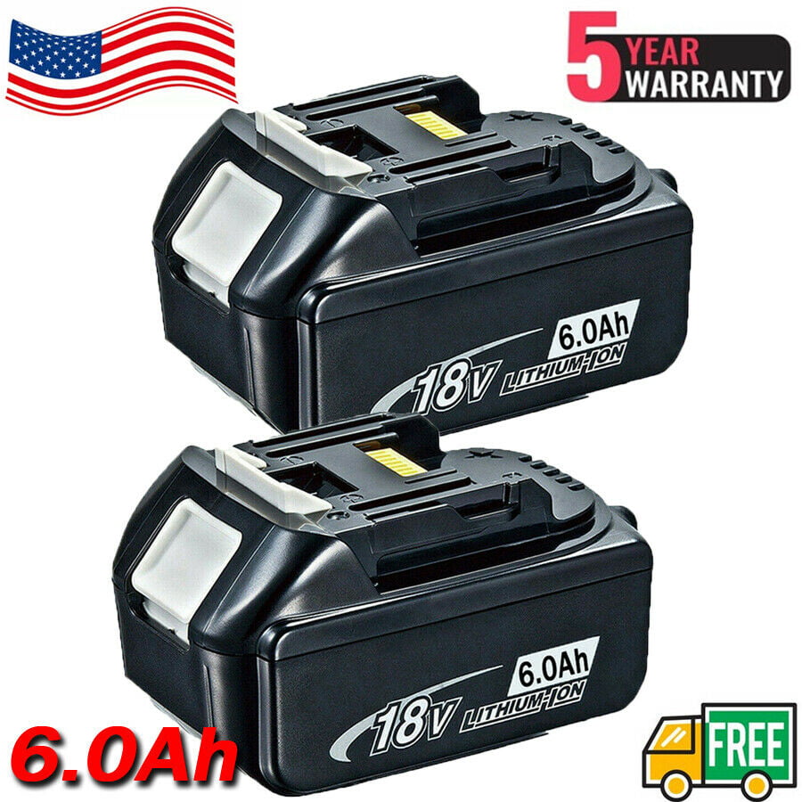 2x 4.0Ah 18V Li-Ion Battery For Makita BL1860 BL1850 BL1840 BL1830 LXT Cordless 