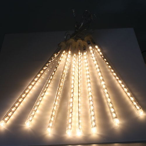 Perfect Holiday Meteor Snowfall Lights Cascading 50cm 240 LED Warm