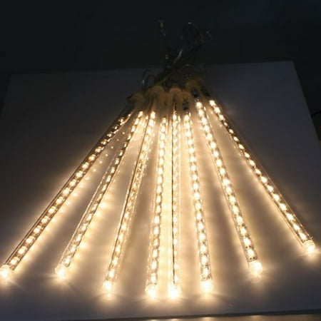 - Perfect Holiday Meteor Snowfall Lights Cascading 50cm 240 LED - Warm White