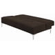 thumbnail image 5 of Sofá Cama Reclinable EL BAZAR STORE Vegas Lino Chocolate Moderno Abotonado, 5 of 6