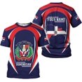 thumbnail image 2 of Personalized Dominican Republic Shirts 3D, Republica Dominicana Tshirt, Dominican Republic Flag Shirt (M), 2 of 6