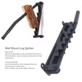 thumbnail image 3 of Firewood Splitter, Humanized Wood Chopper Improve Efficiency Portable Wall Mount Rust Prevention  for Outdoor, 3 of 7