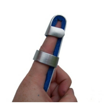 Baseball Finger Splint Brace For Mallet Finger Large Walmart