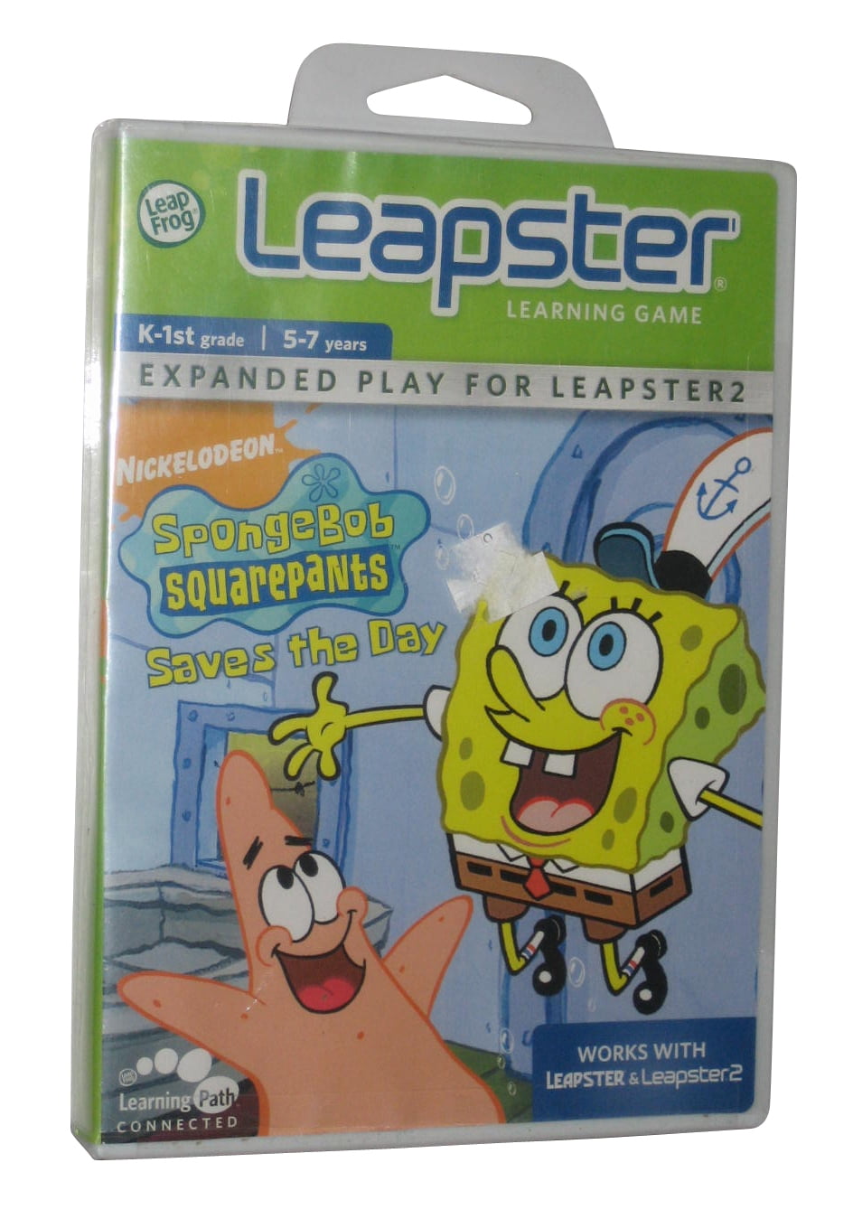 SpongeBob SquarePants Saves The Day LeapFrog Leapster Learning Kids Game Walmart
