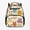 Colorful Cat Faces, variant on Colorful Cat Faces Backpack for Kids, Polyester Lightweight Preschool Kids Polyester School Bag for Daily Kindergarten