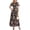 Floral Army Green Pink, variant on PRETTYGARDEN Tulle Floral Dress Women Summer Wedding Guest Spring Short Sleeve Maxi Smocked Flowy Beach Party Dresses