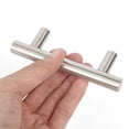thumbnail image 3 of Dazone SOLID Stainless Steel Bar Pull Handle For Drawer Kitchen Cabinet Hardware -T Pull, 3 of 5