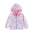 thumbnail image 2 of Esaierr Toddler Kids Girls Jacket Hooded Stormtrooper Baby Spring Autumn Winter Hoodie Coats Printing Zipper Sweatshirt Kid Fleece Outwear for 1-5Y, 2 of 7
