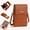 Brown, variant on Cell Phone Bag, PU Leather Crossbody Cellphone Purse for Women, Touch Screen Cell Phone Pouch Holder Shoulder Bag RFID Blocking Wallet Handbag with Shoulder Strap