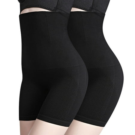 

amousa Underwear Women s Fashion High Waist Hip Lifting Seamless Honeycomb Pants Postpartum Lengthened Boxer Body Shaping Panties Body Safety Underwear
