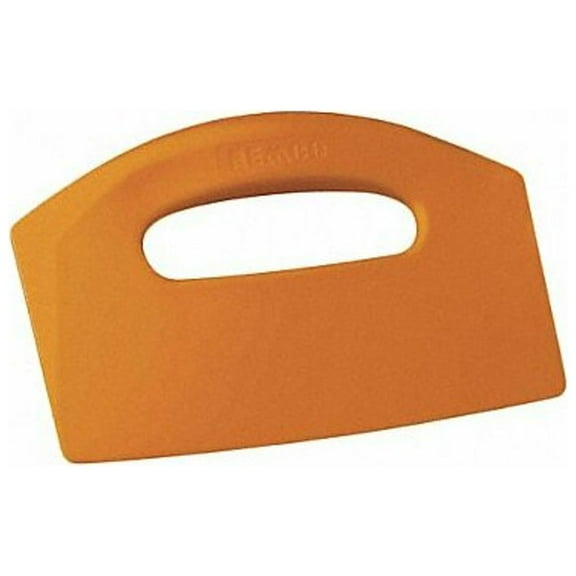 Remco Bench Scraper,Poly,8-1/2 x 5 In,Orange 69607