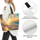 thumbnail image 3 of Balery Tropical Sunset Beach Scene Bolsa Tote Estilo Estético con Cremalleras, Bolsa de Hombro, Bolsa de Compras Grande y Plegable, 3 of 8