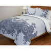 True Blue Graphic Lace Comforter Set