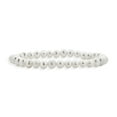 thumbnail image 3 of Bling Jewelry Womens Bridal PinkWhite Pearl Stretch Bracelet Love Knot Infinity 7-8MM Wedding Jewelry, 3 of 7