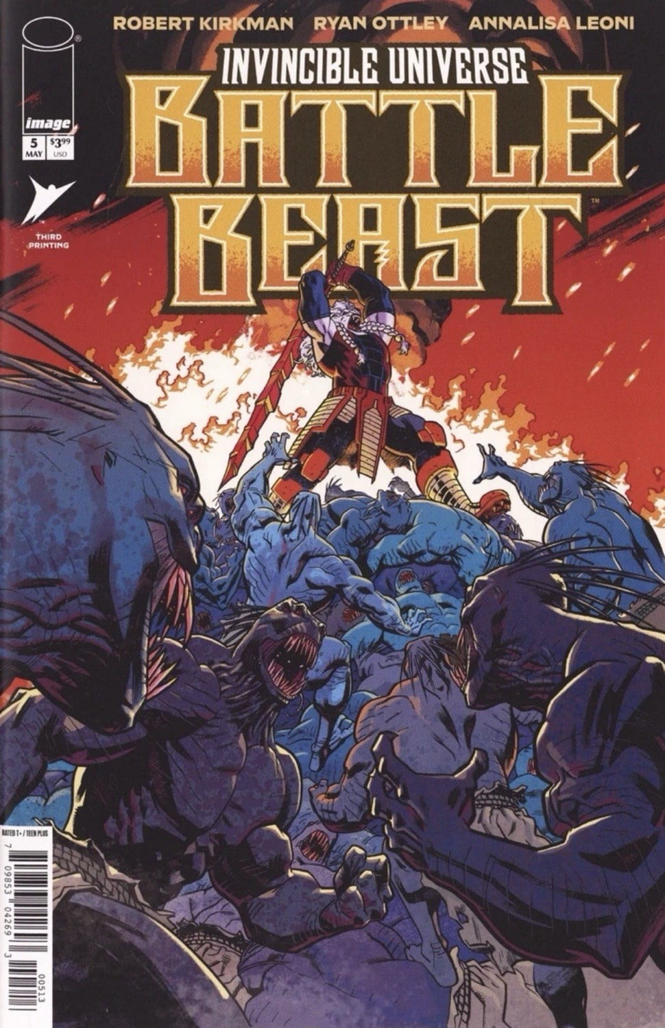 Cover of Invincible Universe: Battle Beast #5
