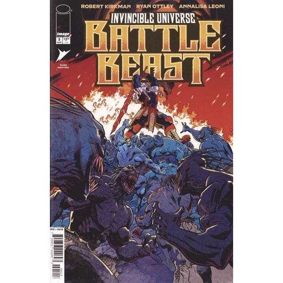 Invincible Universe: Battle Beast #5 (3rd) VF ; Image Comic Book