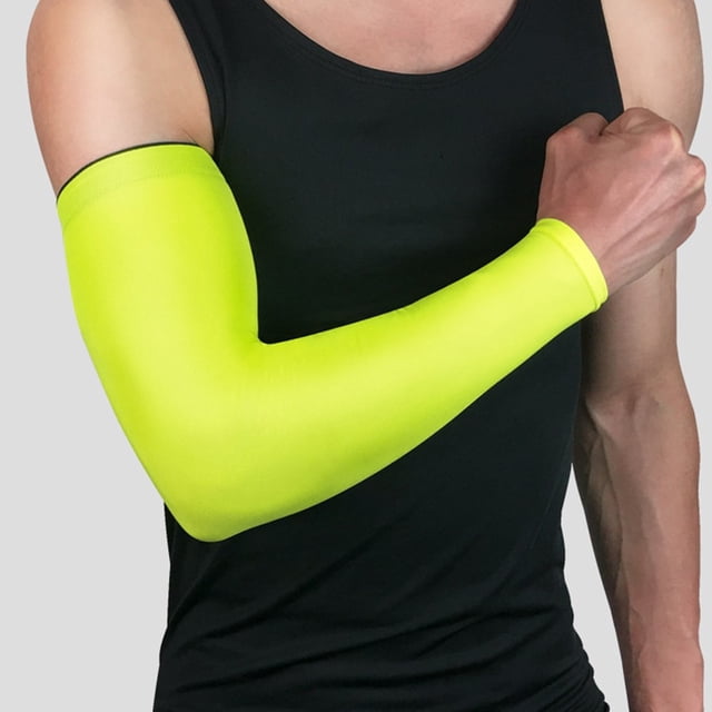 1 Pce Manches de Sport d'Été pour Basketball Cyclisme Course Respirantes Compression Écran Solaire Housse de Bras Unisexe Manches Rafraîchissantes