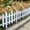#03 White【2 X Plastic Border, 11.8" X 11.8"(Insert)】, variant on White Plastic Garden Fence with 2 Pieces, No-Dig Landscape Edging for Flowerbeds, Plant Borders by IHHXPRO, 11.8" X 11.8"(No Insert)