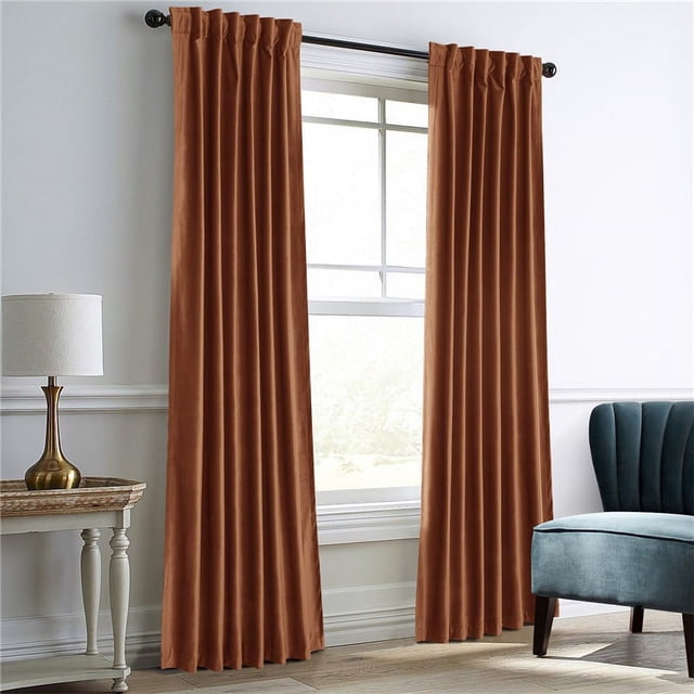 Dutch Velvet Curtains, Solid Color, Heat Insulation Blackout Curtains, Suitable For Living Room, Bedroom