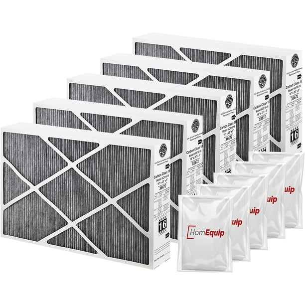 Lennox X6672 Furnace Filters, Carbon Clean Healthy Climate 16x25x5 Air