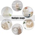 thumbnail image 1 of Maoww 10 Pcs Anneaux Attrape-Rêves de Différentes Tailles, Couronnes DIY, Projets de Macramé, Anneaux Ronds, 1 of 7