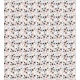 thumbnail image 2 of Flower Duvet Cover Set, Exotic Flowers Flourishing Garden Forest Berry Branches in Pastel Colors, Decorative 3 Piece Bedding Set with 2 Pillow Shams, King Size, Pale Peach Night Blue, by Ambesonne, 2 of 2